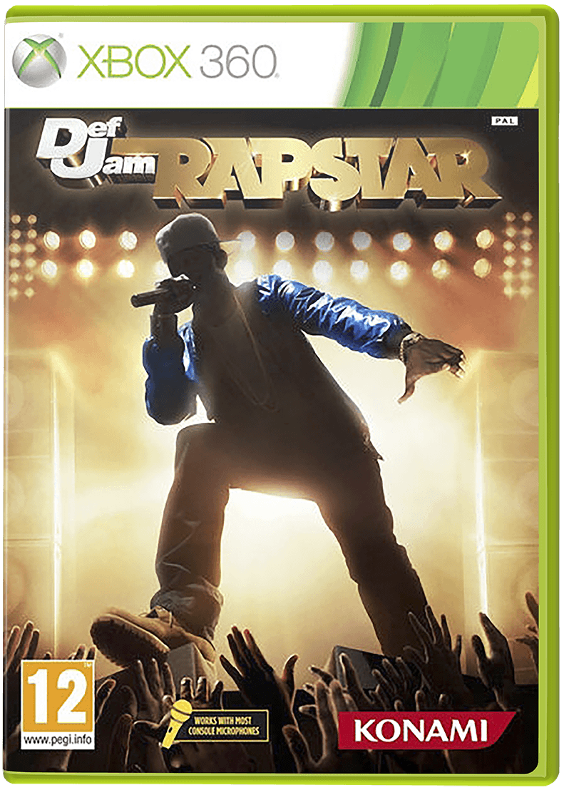 Def Jam Rapstar box art for Xbox 360
